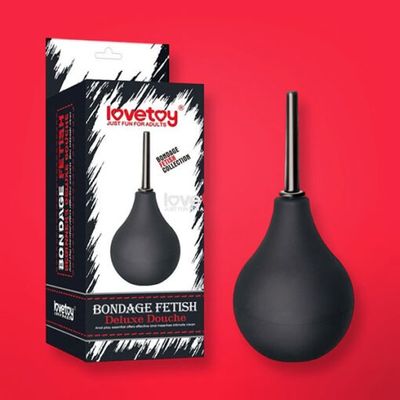 Bình thụt rửa hậu môn Lovetoy Bondage Fetish Deluxe Douche Chính hãng