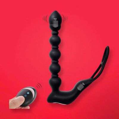 Máy rung hậu môn kiểu chuỗi hạt Body Safe điều khiển từ xa Chính hãng