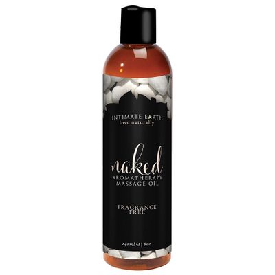 Gel trơn cao cấp nhập khẩu NAKED Fragrance Free Aromatherapy Massage Oil Hương Sỏi