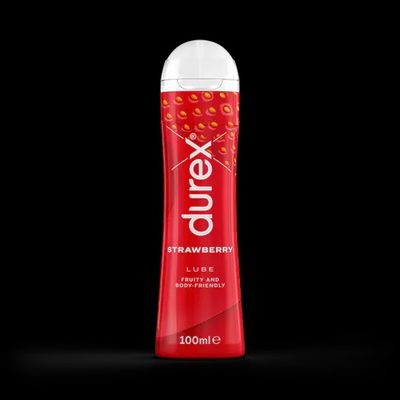 Gel trơn cao cấp nhập khẩu Durex Strawberry Water Based Lube Dạng Nước Hương Dâu Tây 100ml chính hãng