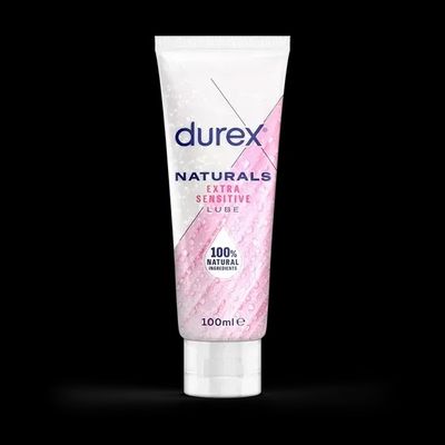 Gel trơn cao cấp nhập khẩu Durex Naturals Intimate Lube Extra Sensitive Bôi Trơn Vùng Kín Cho Da Nhạy Cảm 100ml chính hãng