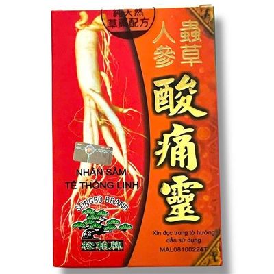 Nhân Sâm Tê Thống Linh Malaysia - Thực Phẩm Chức Năng Hộp 30 Viên - Bổ Sung Năng Lượng và Tăng Cường Sức Khỏe
