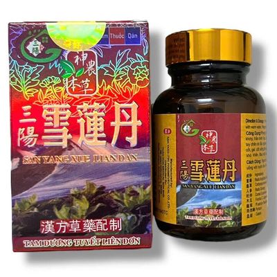 Tam Dương Tuyết Liên Đơn - San Yang Xue Lian Dan - Thực Phẩm Chức Năng Cao Cấp Xuất Xứ Mal - chính hãng, giao hàng kín đáo