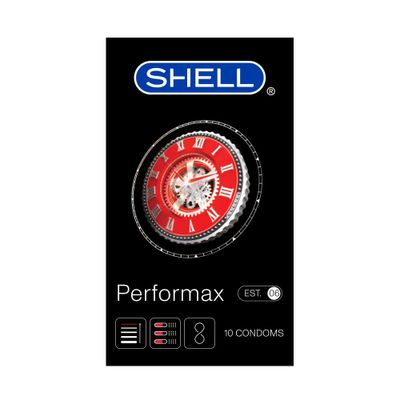 Bao Cao Su Shell Performax 6in1 Chính Hãng – Hỗ Trợ Kéo Dài Thời Gian – Hộp 10 Cái