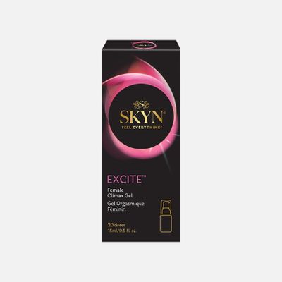 Gel bôi trơn nhập khẩu kích thích cho nữ SKYN® Excite Gel For Women mùi hương tự nhiên chai 15ml
