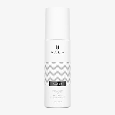 Gel bôi trơn nhập khẩu gốc nước êm mượt, dễ rửa VALM Water-Based Lube hương tự nhiên / không mùi chai 120ml