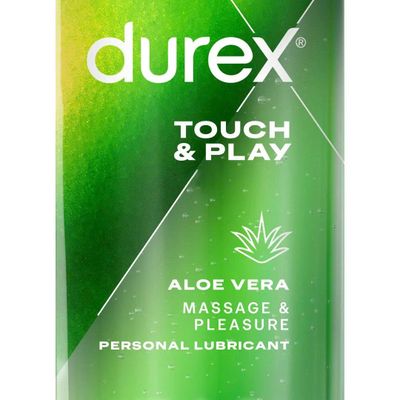 Gel nhập khẩu massage & quan hệ 2 trong 1, tăng cảm giác thư giãn Durex Massage And Play 2 in 1 Lubricant hương tự nhiên chai 200ml