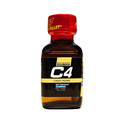 Chai hít tăng khoái cảm Popper PWD USA C4 Black Yellow - Chai 30ml