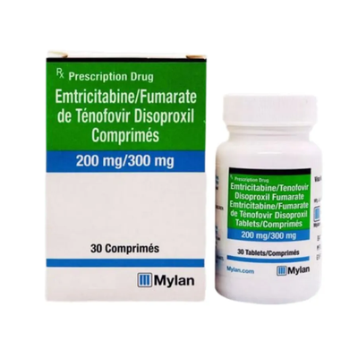 PrEP Mylan - Dự Phòng Ngựa Trước Phơi Nhiễm HIV Bảo Vệ Bạn Khỏi HIV - Lọ 30 Viên