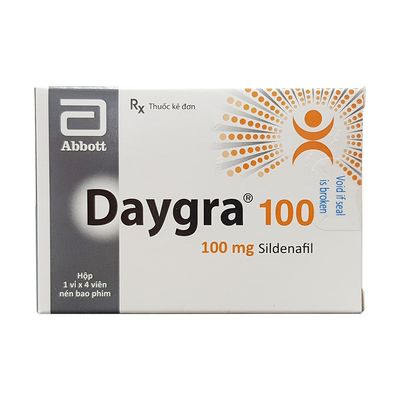 Viên Uống Daygra 100mg (Hộp 4 viên)