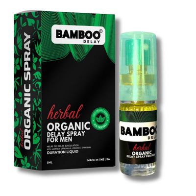 Chai Xịt USA Bamboo Herbal Organic Delay Spray For Men – Kéo Dài Thời Gian – 5ml 561016