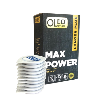 Bao Cao Su Oleo Lampo Max Power - Hộp 10 Cái