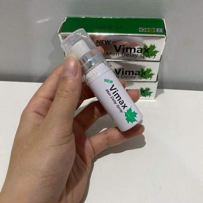 Lọ Xịt VIMAX Canada 10ml - Xịt Tăng Cường Sức Bền Cho Quý Ông - Thành Phần Thiên Nhiên, An Toàn Cho Da Nhạy Cảm