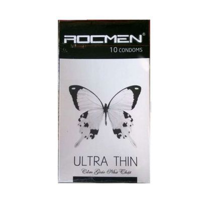 Bao Cao Su Rocmen Ultra Thin 0.03mm Size Nhỏ 50mm - Hộp 10 Cái, Cảm Giác Tự Nhiên, Bảo Vệ Hiệu Quả, Dành Cho Cặp Đôi