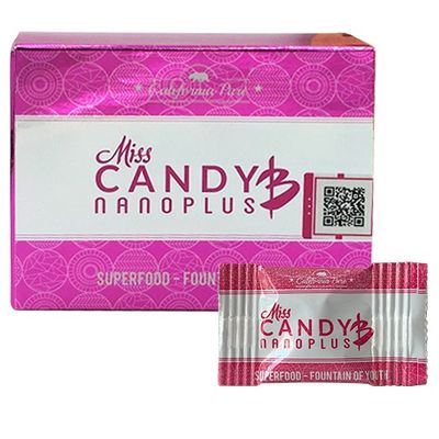 Viên kẹo tem cực mạnh Kẹo Miss Candy B Nano Plus Mỹ Chính Hãng Cho Phái Nữ chính hãng - 1 hộp 8 viên
