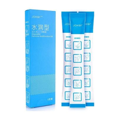 (Hộp 3 ống) Gel bôi trơn ống bơm Joker màu xanh - Dưỡng ẩm, không mùi chính hãng 742320