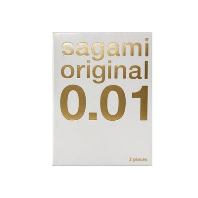 (2 Cái) Bao Cao Su Sagami Original 0.01 Siêu Mỏng Chính Hãng 742177