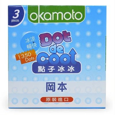 Bao Cao Su Okamoto Dot De Cool Gai Lạnh Kéo Dài Thời Gian 635947