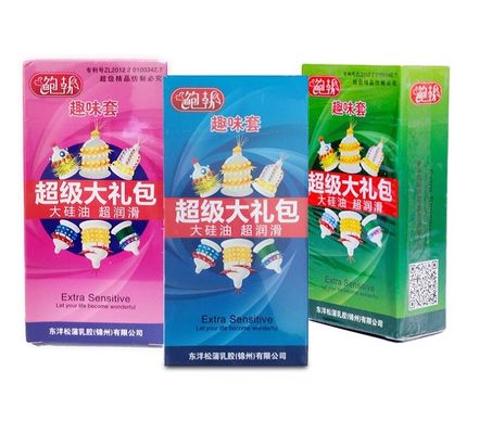 Bao Cao Su Gân Siêu Gai Runbo (Hộp 6 Cái) 