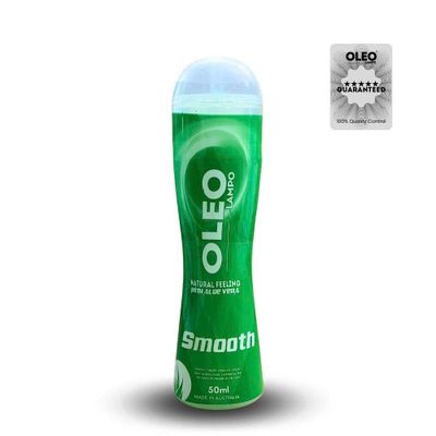 Gel Bôi Trơn Nha Đam Oleo Lampo Smooth Giảm Đau - Chai 50ml