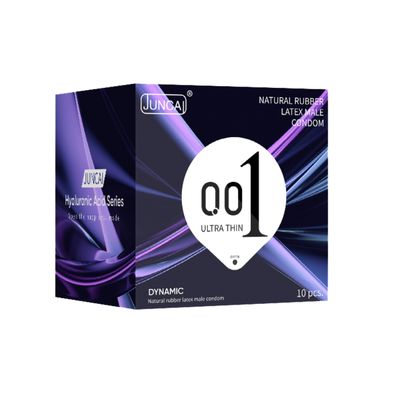 (Hộp 10 Cái) Bao cao su cao cấp gân 3D gợn sóng Juncai Dynamic 001 Chính Hãng 741676