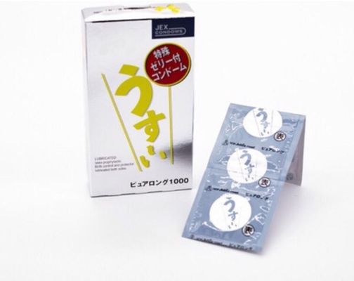 Bao Cao Su Chống Xuất Sớm Jex Usui Pure Long Nhật Bản 12s