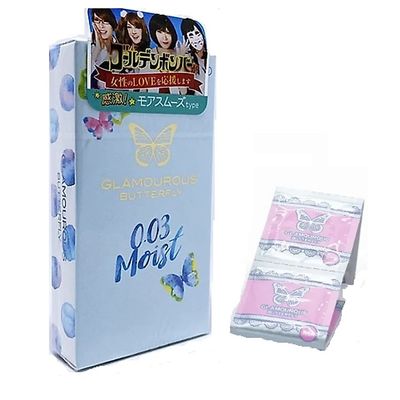 Bcs Siêu Mỏng Jex Glamourous Butterfly 0.03 Moist - Nhật Bản