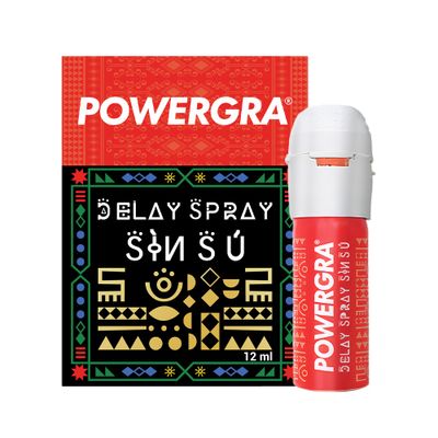 Gel bôi trơn hỗ trợ dành cho nam giới Powergra Delay Spray - Chai 12ml 646807 Chính Hãng