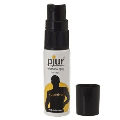 Gel bôi trơn hỗ trợ dành cho nam giới Pjur Superhero Performance Spray - Chai 20ml 646869 Chính Hãng