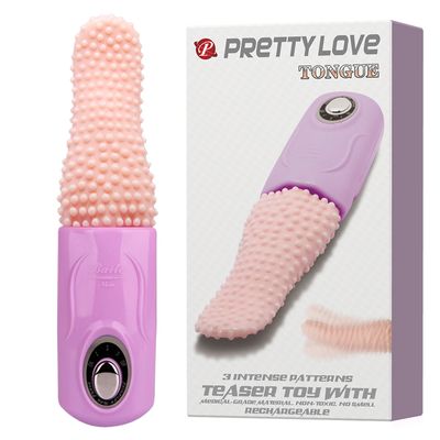 Lưỡi Liếm Âm Đạo Sạc Pin Pretty Love Tongue 647327 664029