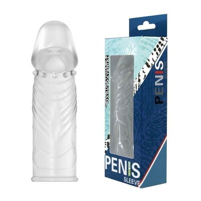 (Hộp 1 Cái) Bao Cao Su Đôn Dên Dành Cho Nam Giới Trong Suốt Kiểu Gân Trơn Chính Hãng 741224