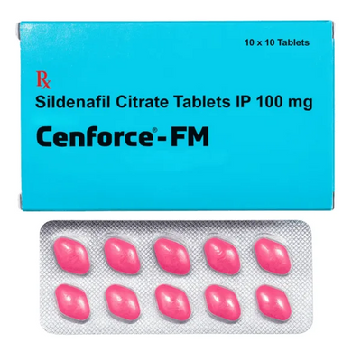 Viên Nén Cenforce FM 100mg Cho Nữ – Vỉ 10 Viên