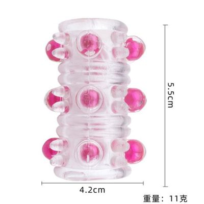 (Hộp 1 Cái) Bao Cao Đôn Dên Khúc Giữa Tăng Kích Thước Bi Lớn - Lẻ Chính hãng 741187