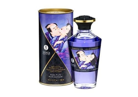 (Chai 100ml) Gel Bôi Trơn Dầu Massage Body Shunga Erotic Art Hâm Nóng Cuộc Yêu Chính hãng 741048