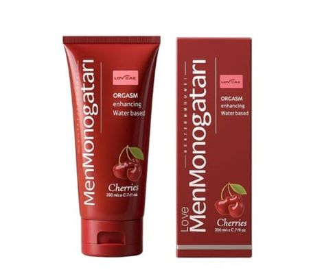 (Chai 200ml) Gel Bôi Trơn Hương Cherry Ngọt Ngào MenMonogatari Dịu Nhẹ Tươi Mát Chính Hãng 741031