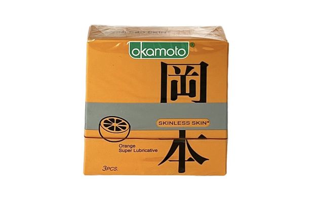 (HỘP 3 CÁI) BAO CAO SU OKAMOTO CAM CHÍNH HÃNG 740975