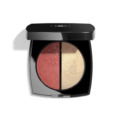 (Gold & Peach) Phấn CHANEL Jardin Imaginaire Blush & Highlighter Duo Chính Hãng 740660