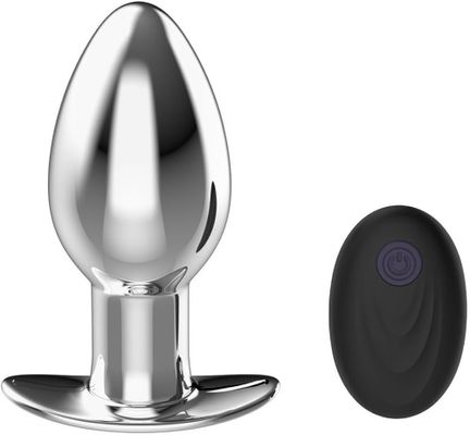 Phích rung cắm hậu môn inox rung đa chế độ Massager
