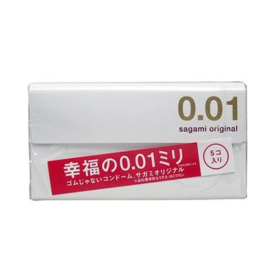 Bao cao su mỏng nhất thế giới Sagami 0.01 | Hộp 1 cái 661253