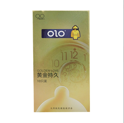 | OLO 0.01 Gold | Bao cao su siêu mỏng kéo dài thời gian | Hộp 10 Cái | 661379