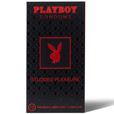 | Playboy Studded Pleasure | Bao cao su gân gai, nhiều gel | Hộp 12 Cái | 661616