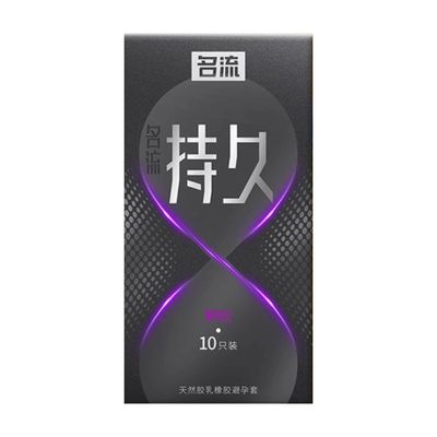 Bao cao su Mingliu Đồng Hồ Tím - Có hạt, kéo dài thời gian - Hộp 10 cái 662314