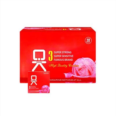 Bao cao su OKHQ không mùi - Hộp 144 cái 662547