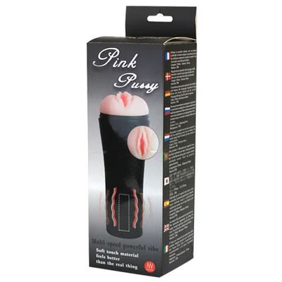 Âm Đạo Giả Đèn Pin Không Dây Pink Pussy 664444