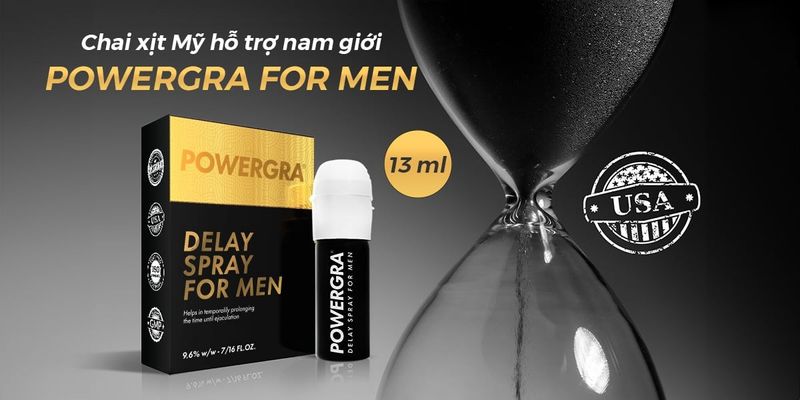 Gel bôi trơn dạng xịt dành cho nam Powergra Spray For Men 669116