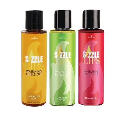 Gel Massage Làm Nóng Cơ Thể Nếm Được Sensuva Sizzile Lips 669167