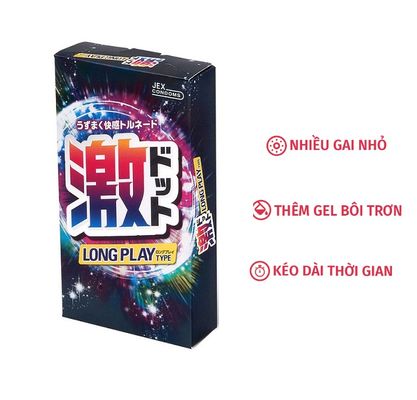 Bao Cao Su Nhật Bản Jex Long Play 8s 669284