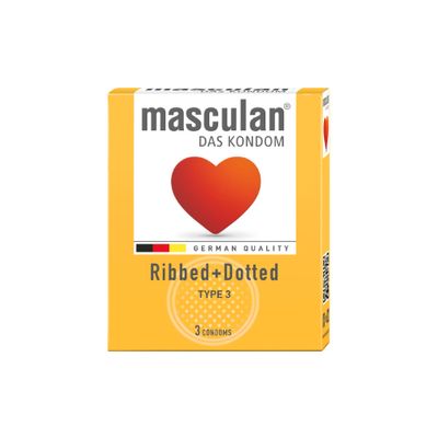 Bao Cao Su Có Gai Hương Dâu Của Đức Masculan Ribbed Dotted H3 669287