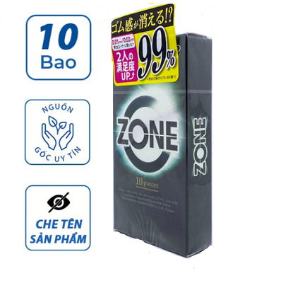 Bao Cao Su 0.01 Siêu Mỏng Gel Tàng Hình Jex Zone 10s 669360