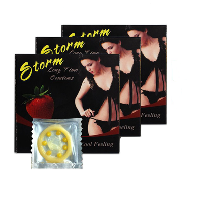 Bao Cao Su Có Bi Storm Strawberry 10 chiếc 669607
